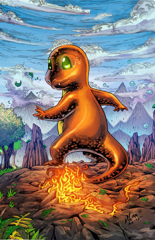 Flames of Charmander - Pokémon - Snapping Turtle Gallery
