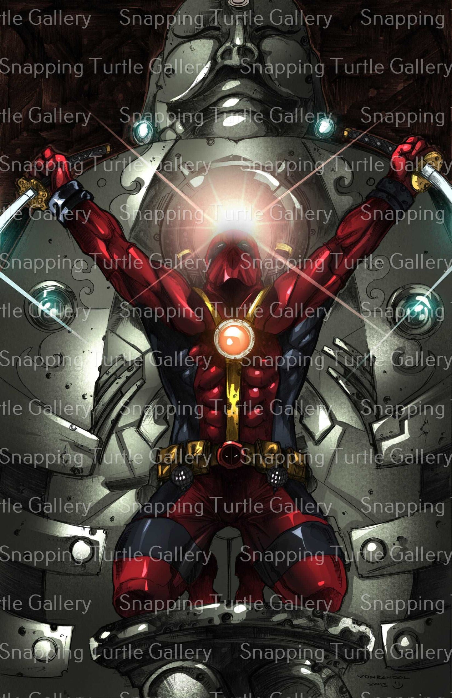 DEADPOOL Randal Magnaye_VON Snapping Turtle Gallery