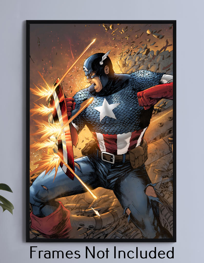Captain America Wall Art