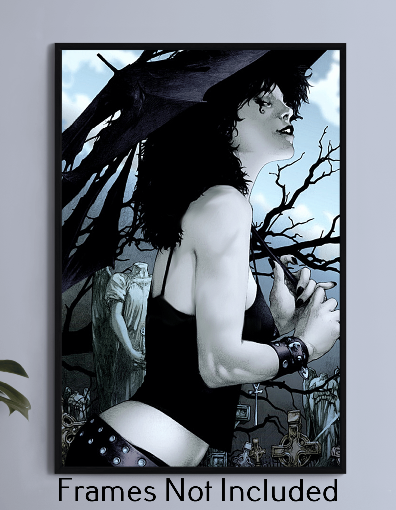 Death DC Comics Colors Wall Art