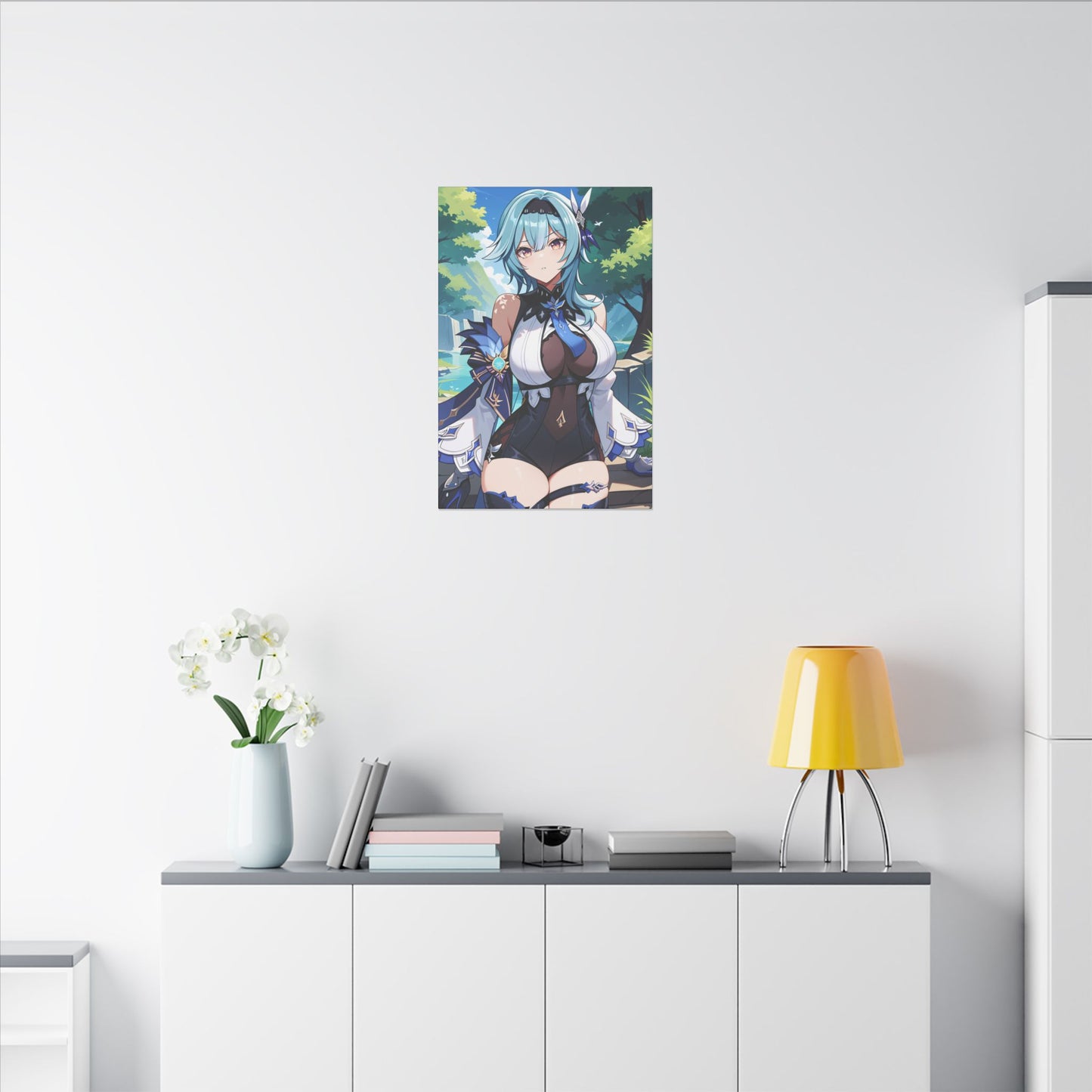 Eula Genshin Impact Wall Art