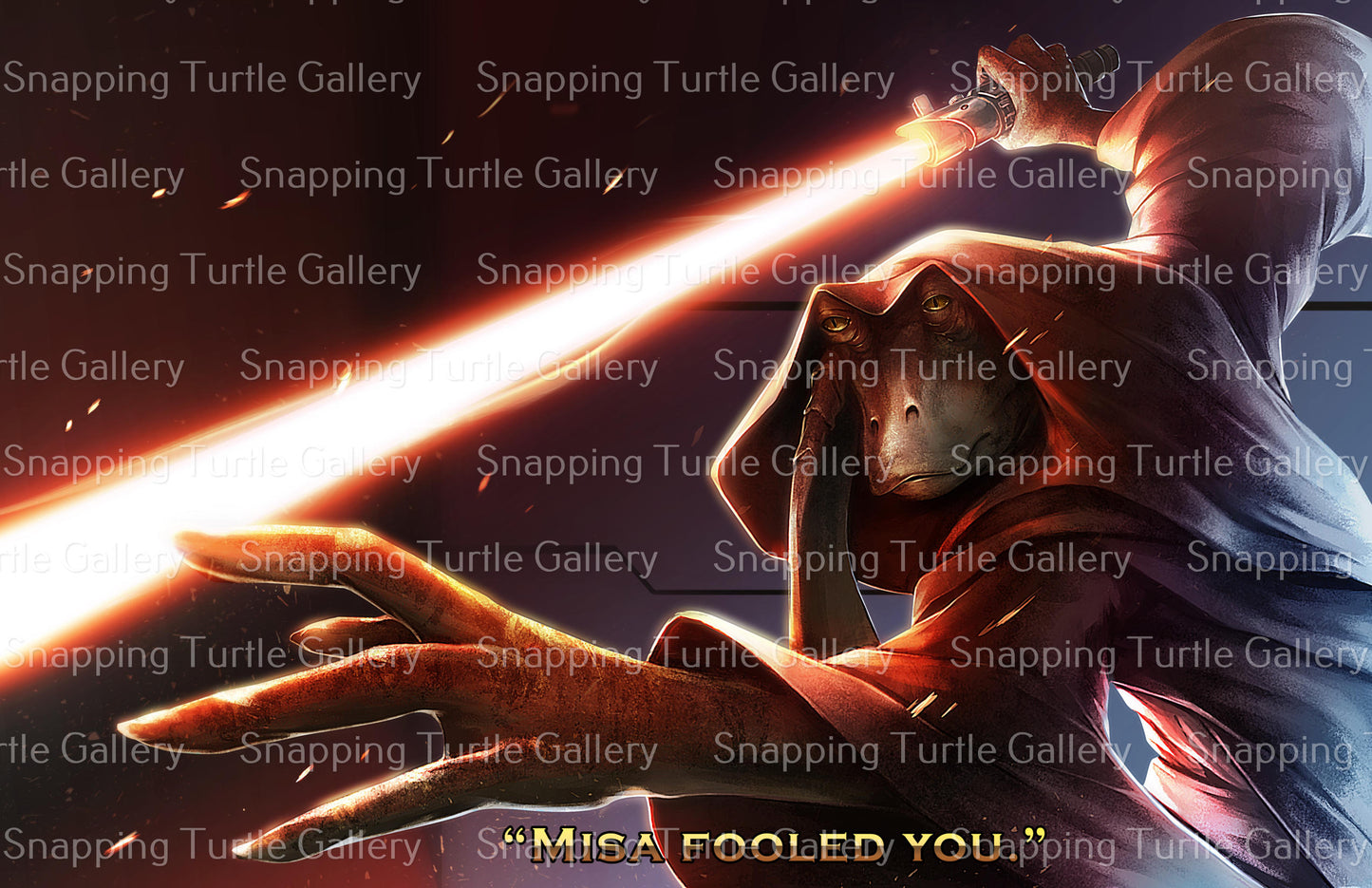 star wars sith lord jarjar Snapping Turtle Gallery