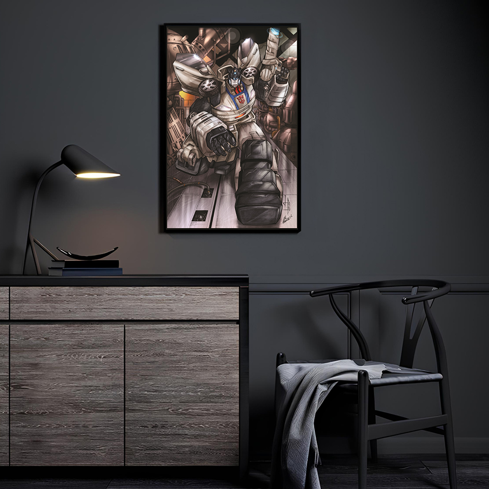 Jazz Transformers Wall Art