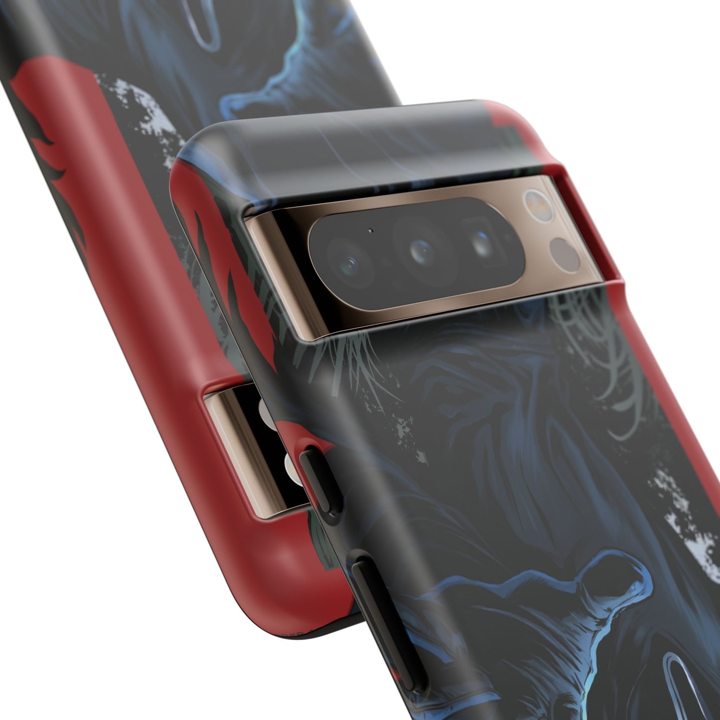 Scream Phone Case, Halloween, Tough Phone Cover Iphone 15 Pro Max, 14 Plus, 13, 12, 11 & Samsung S24, S23, Pixel 8 Pro, Horror Case