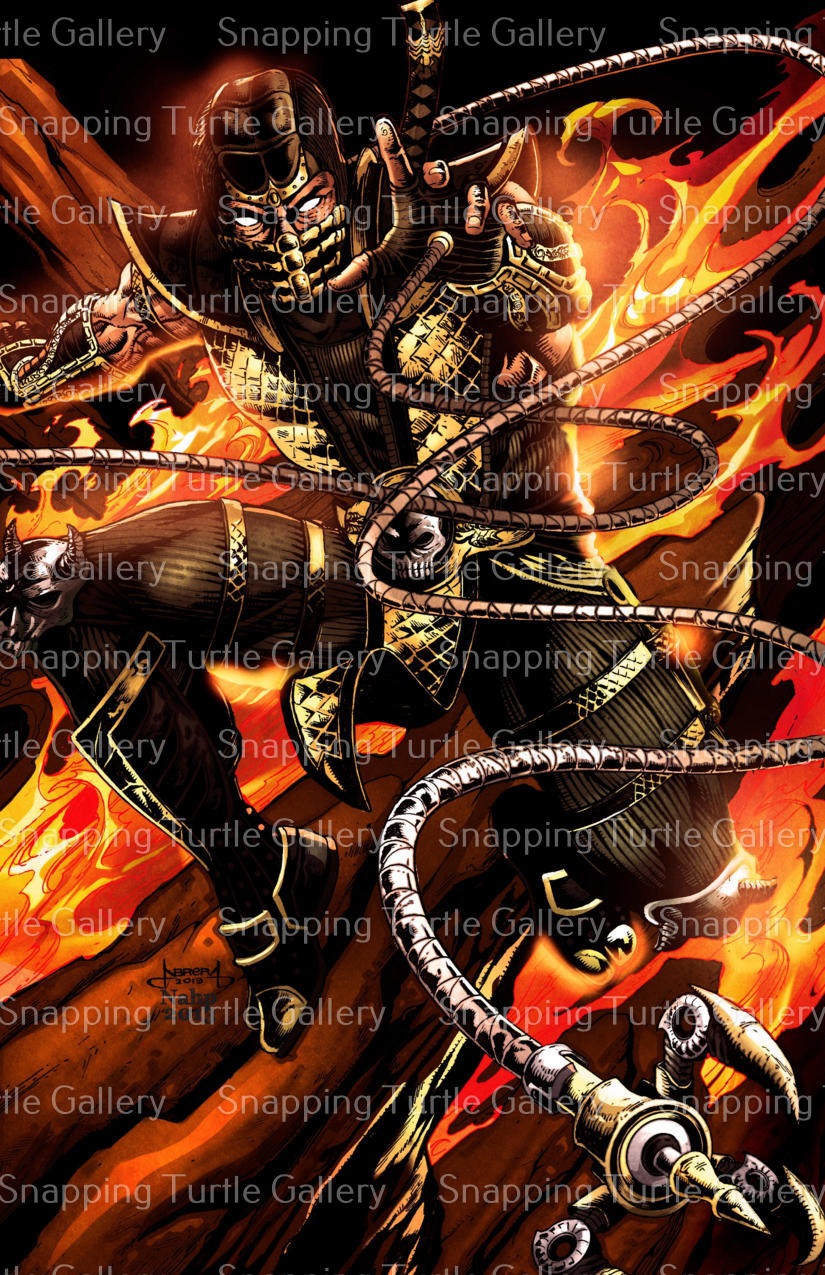 Mortal Kombat Scorpion Julius NAHP Snapping Turtle Gallery
