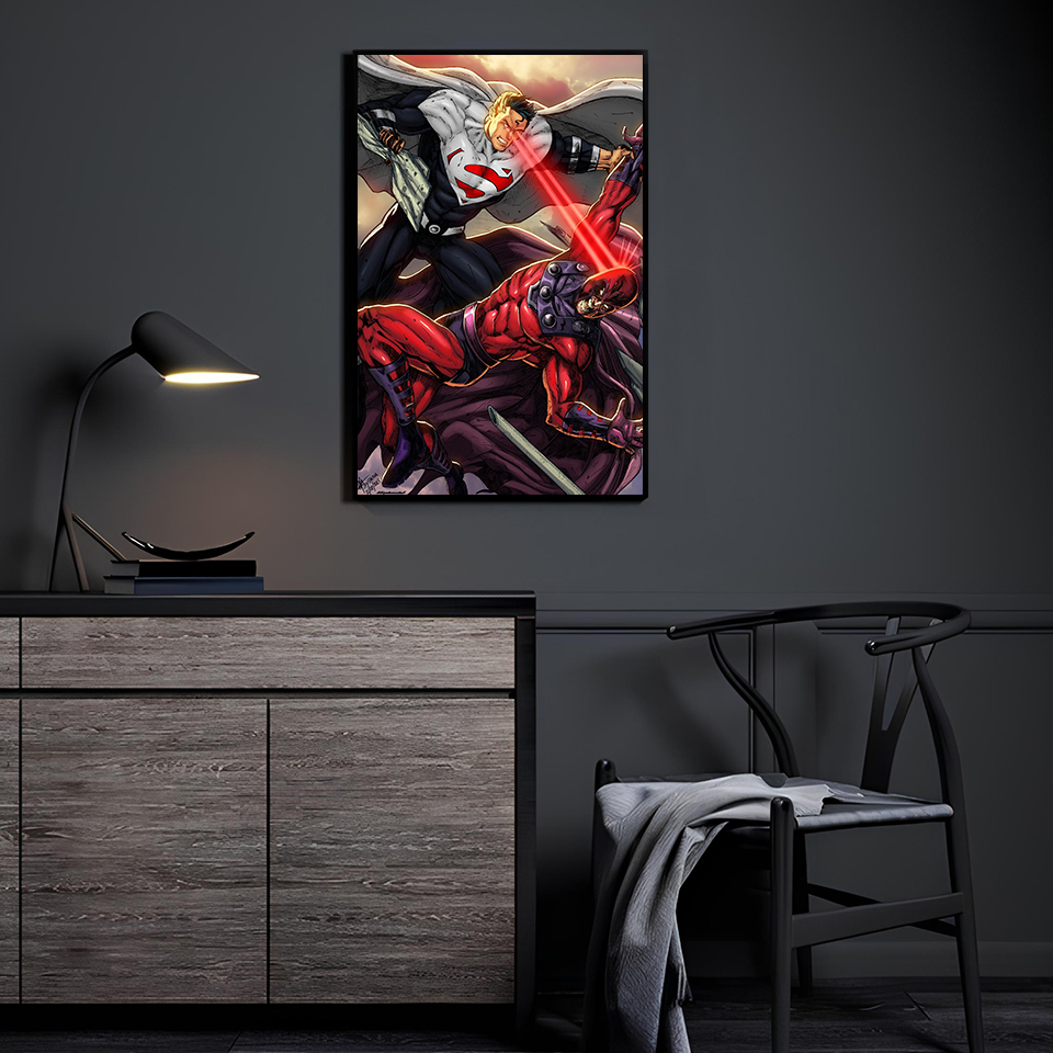 Clash of Power Wall Art