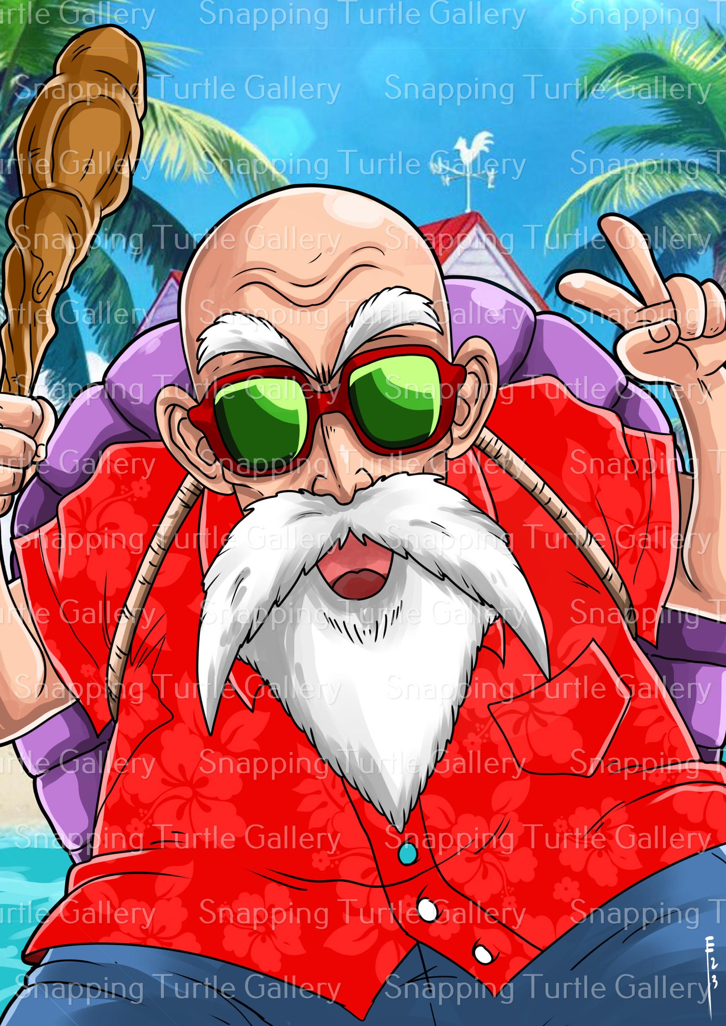 Dragon Ball Master roshi Snapping Turtle Gallery