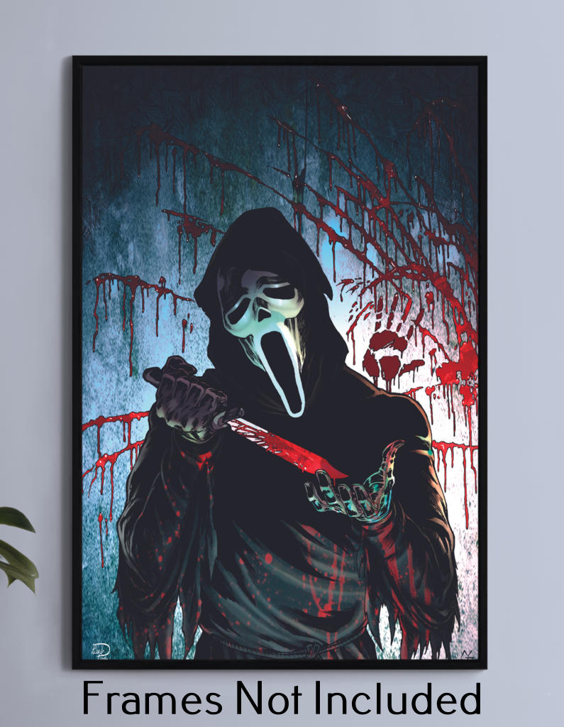 Ghostface Wall Art