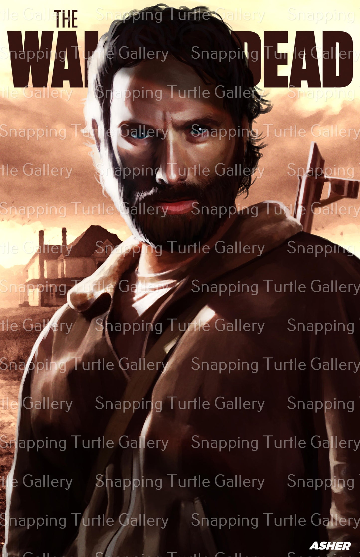 Walking Dead Rick_ASHER Snapping Turtle Gallery