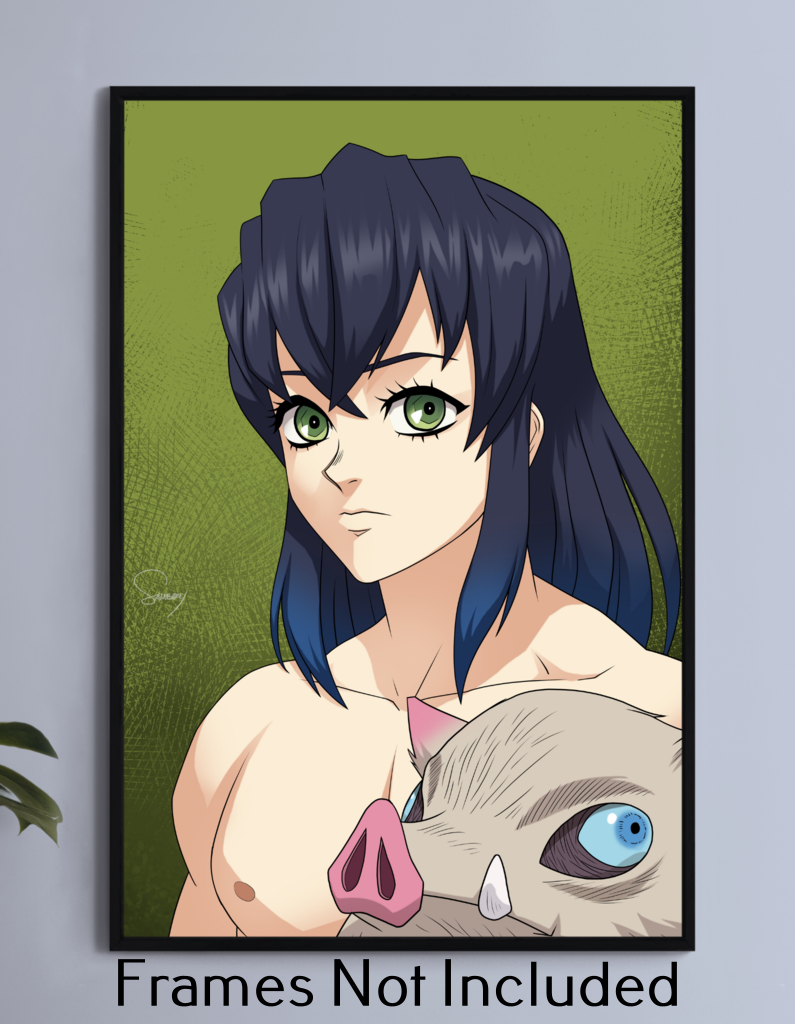 Inosuke Hashibira Wall Art