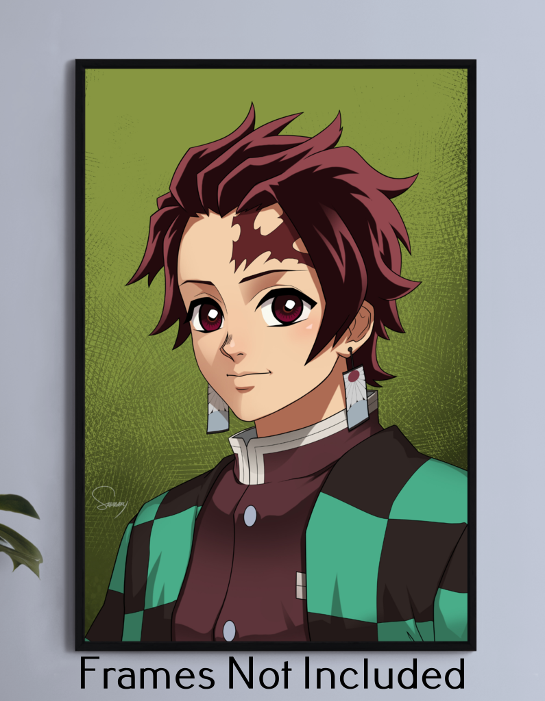 Demon Slayer Tanjiro Wall Art