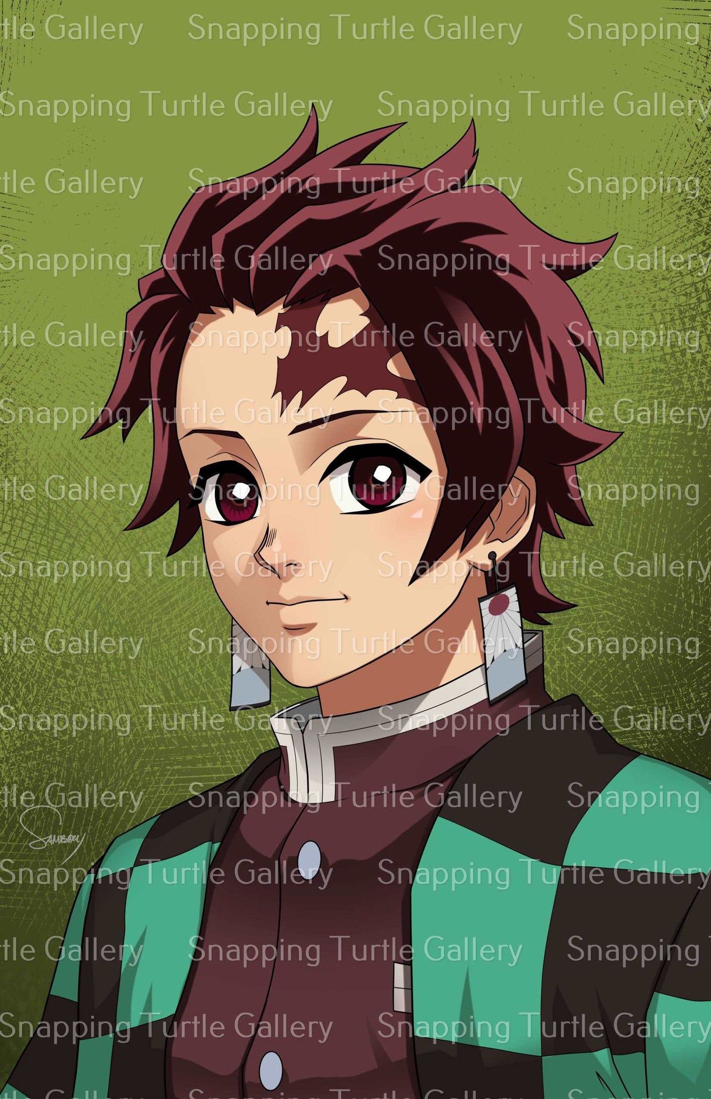 Demon Slayer Tanjiro Snapping Turtle Gallery