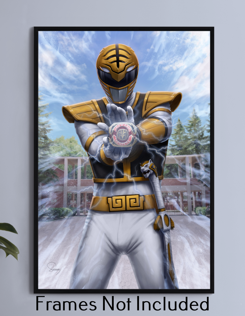 Morphin Time Wall Art