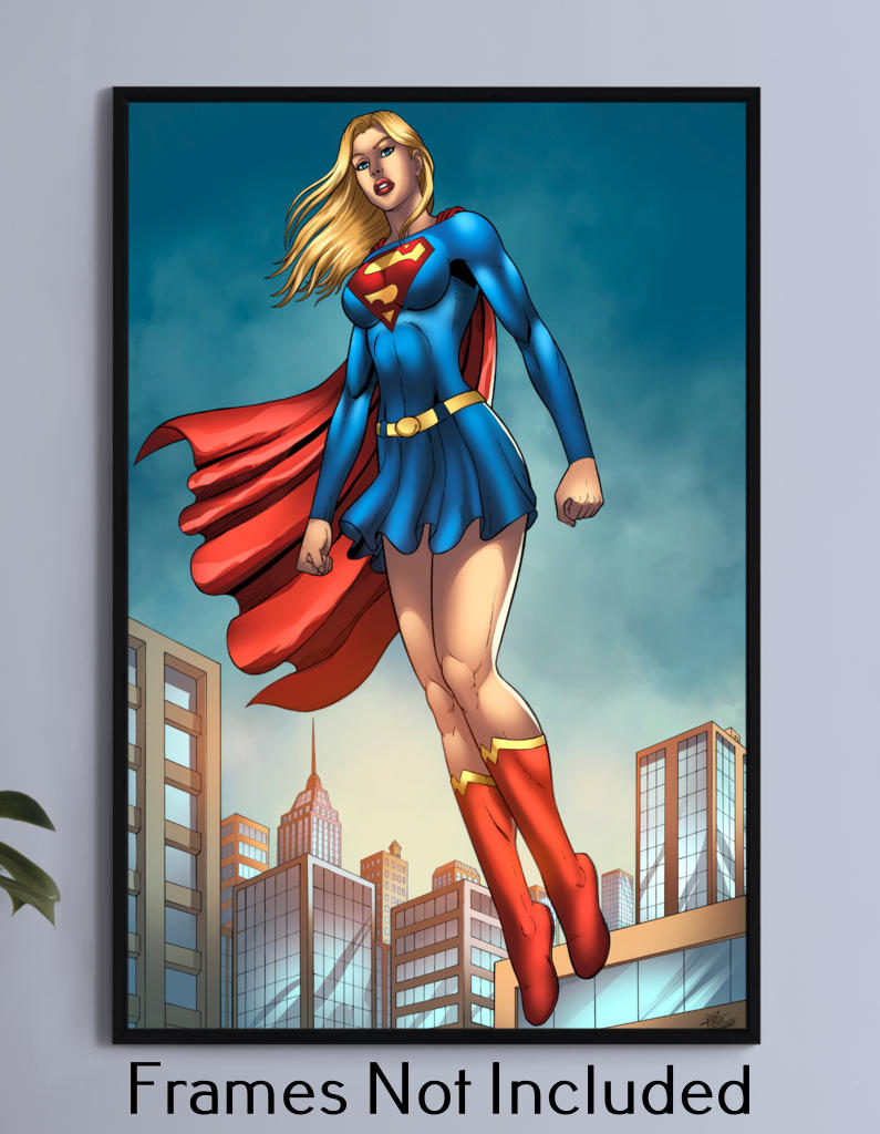 Supergirl Wall Art