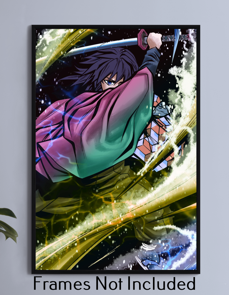 Giyu Tomioka Wall Art
