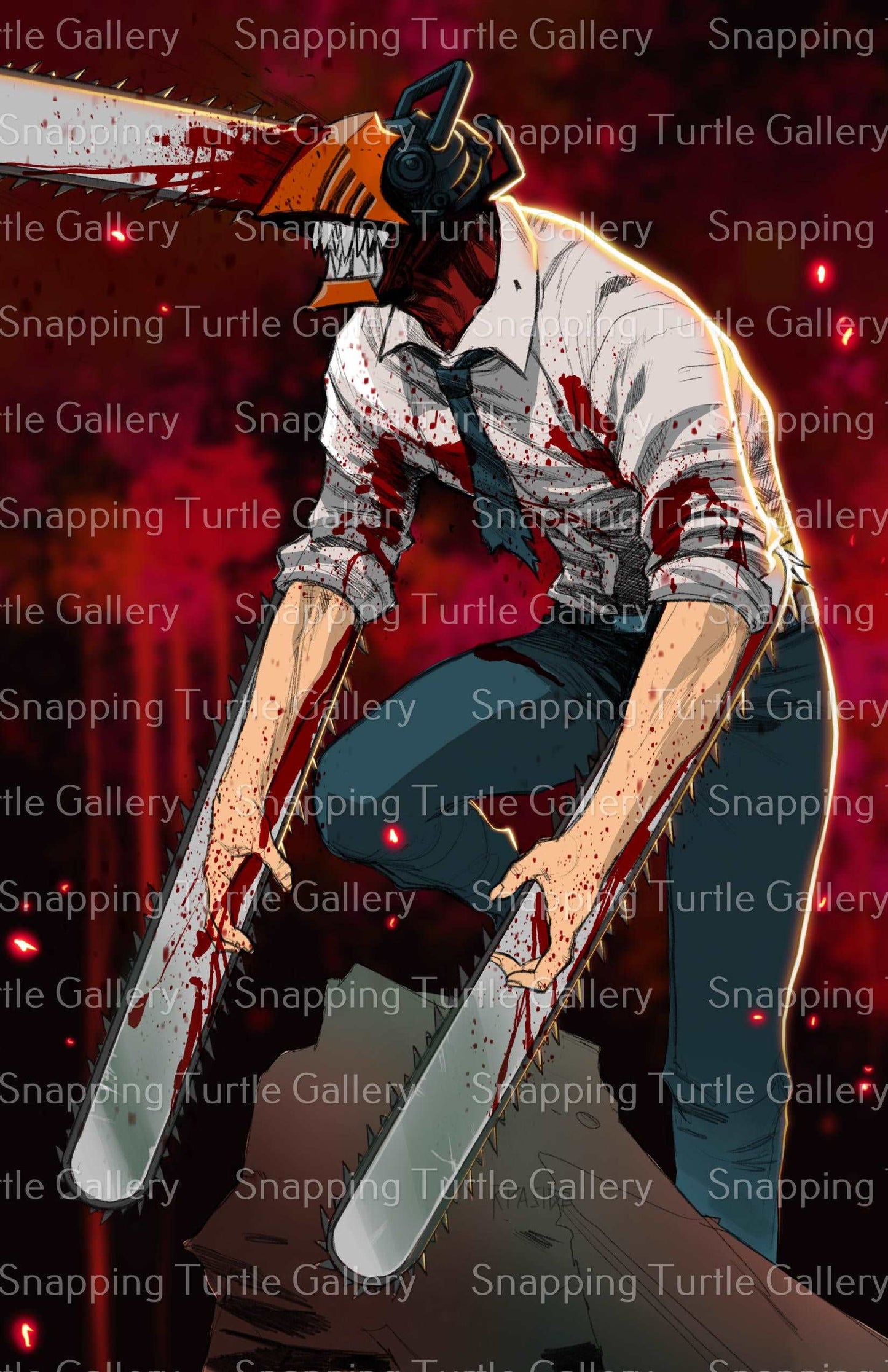 Chainsawman Snapping Turtle Gallery