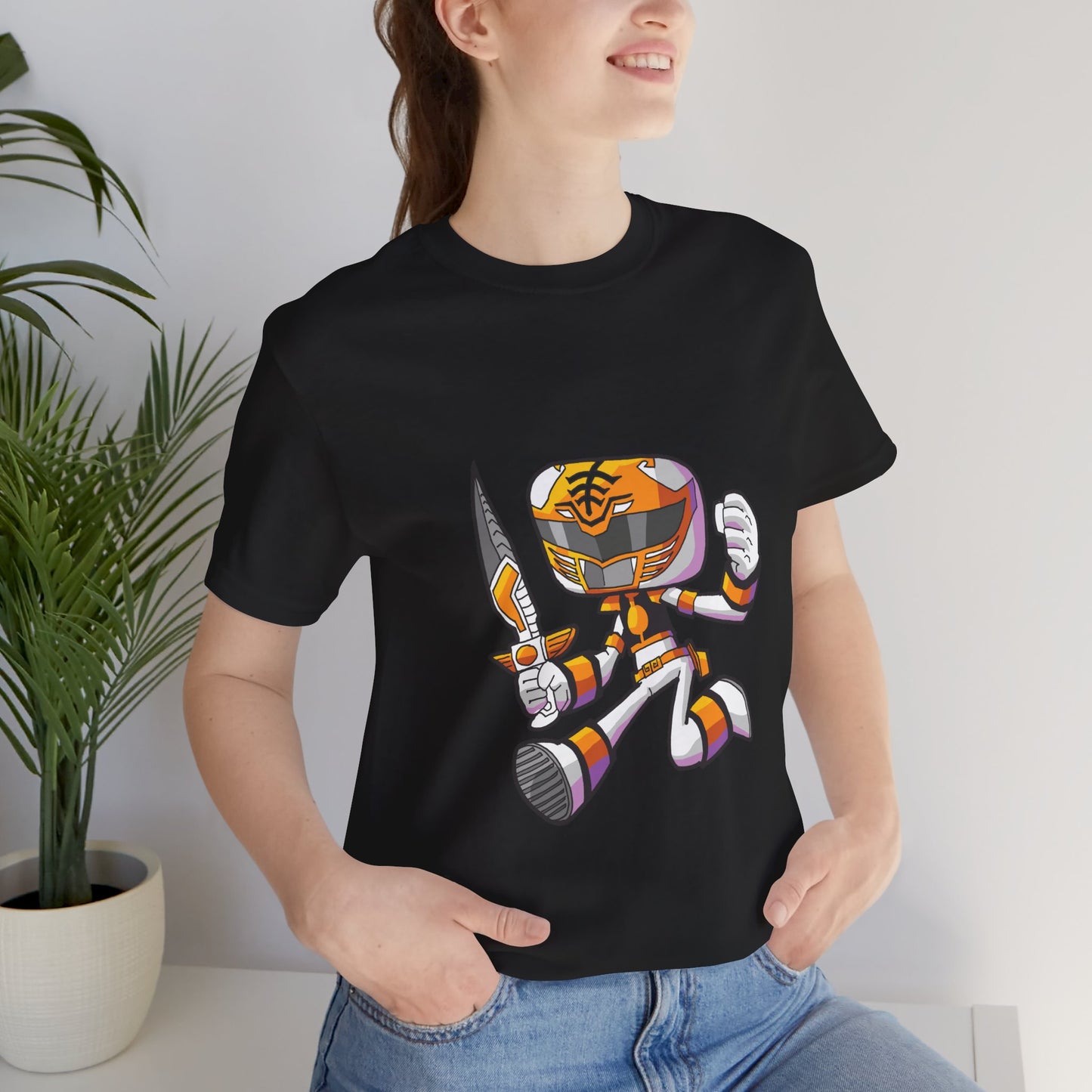 White Ranger Chibi T-Shirt