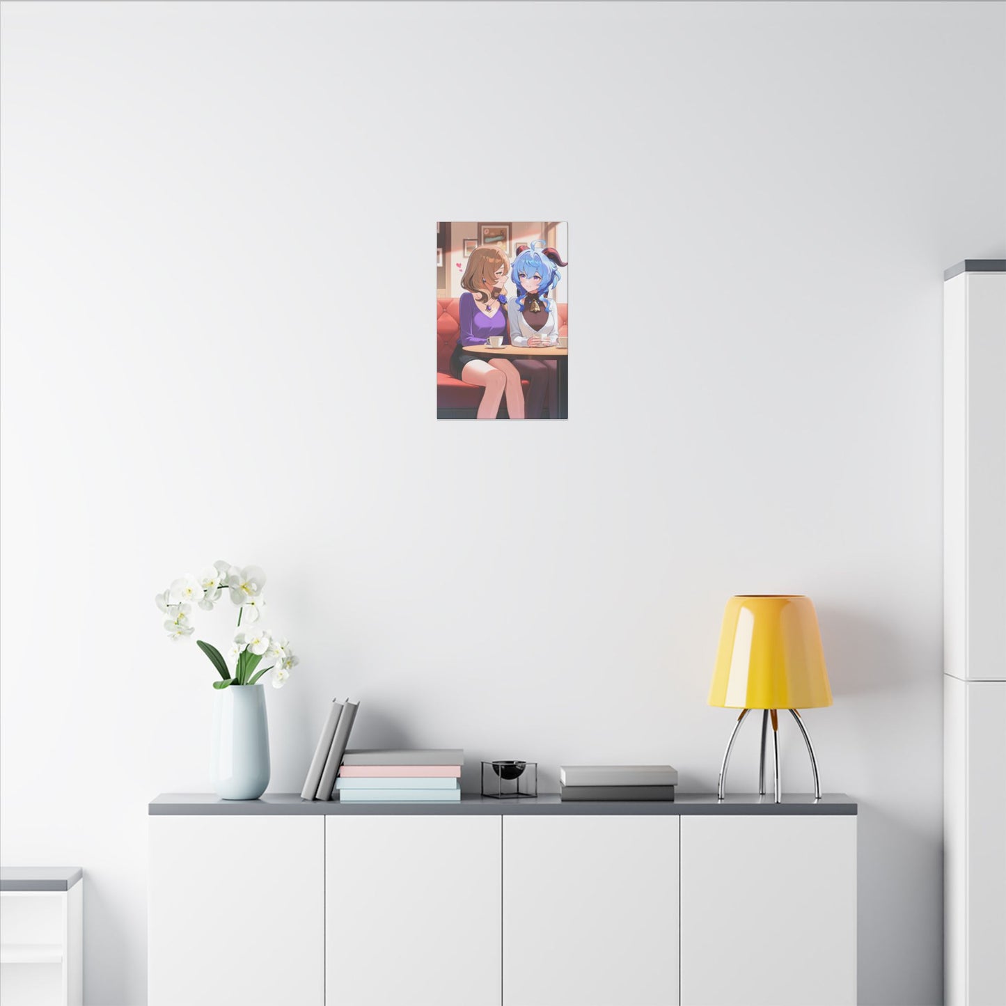 Lisa and Ganyu Wall Art