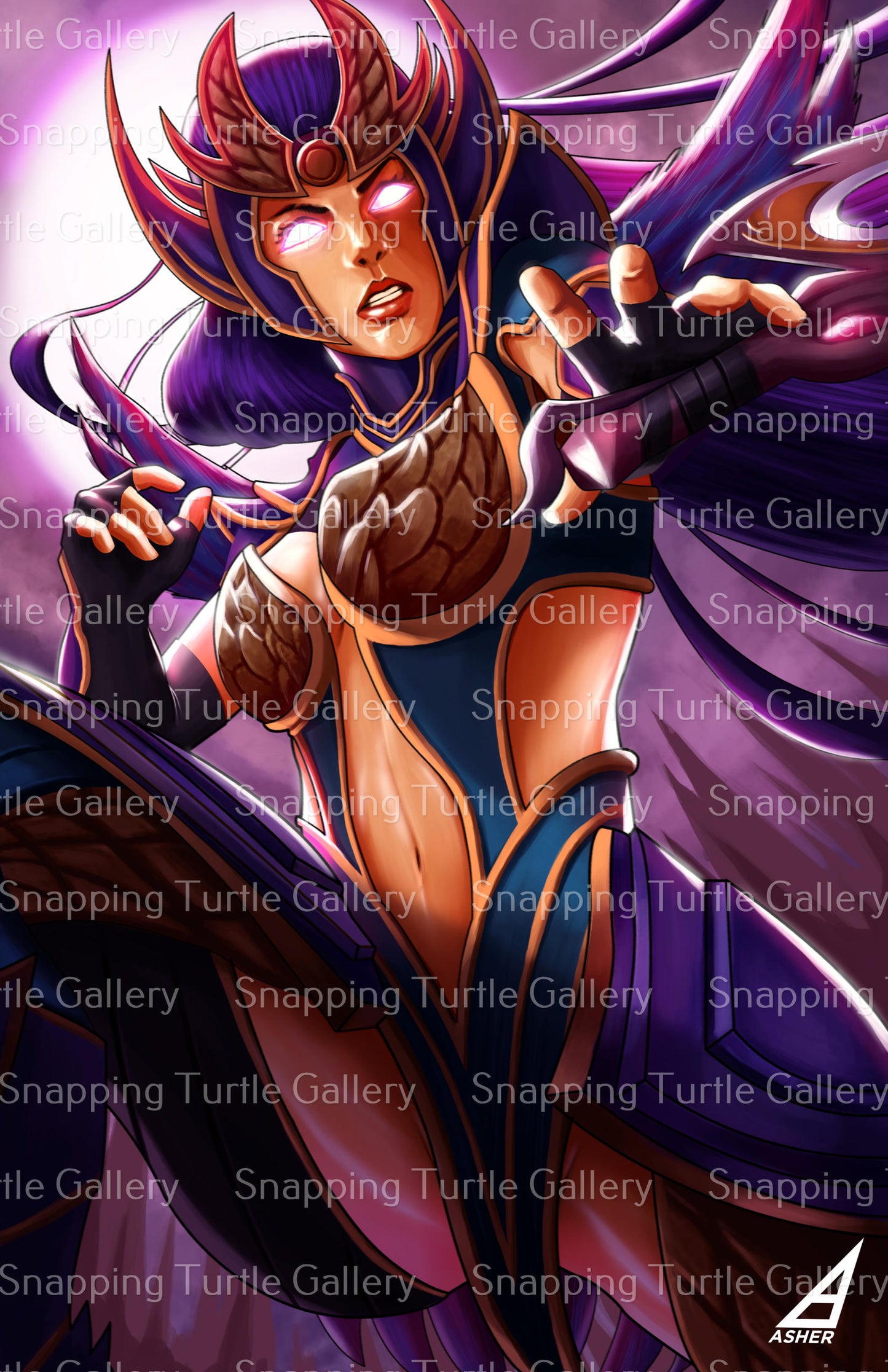 League of Legends Diana ASHER Snapping Turtle Gallery