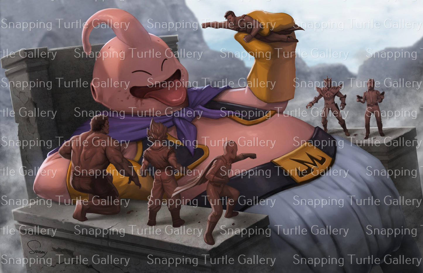 Majin Buu Snapping Turtle Gallery