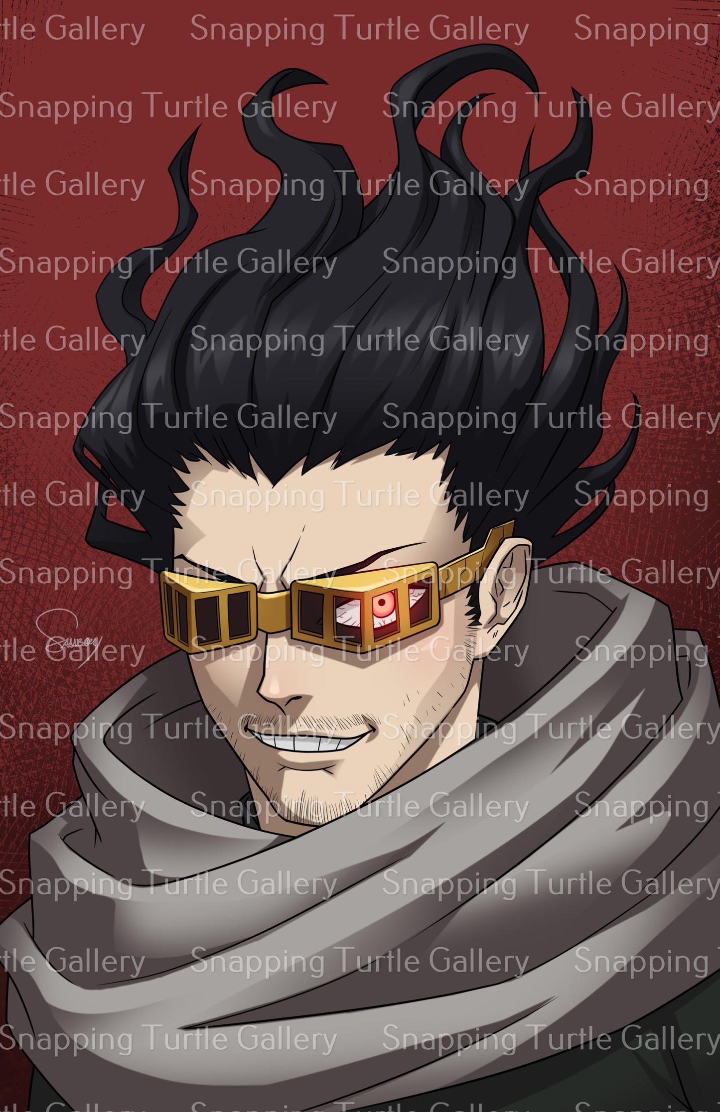 MHA Eraser Head Snapping Turtle Gallery