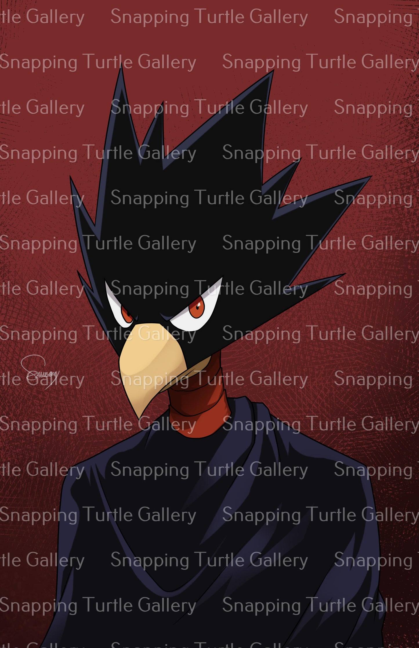 MHA Fumikage Tokoyami Snapping Turtle Gallery
