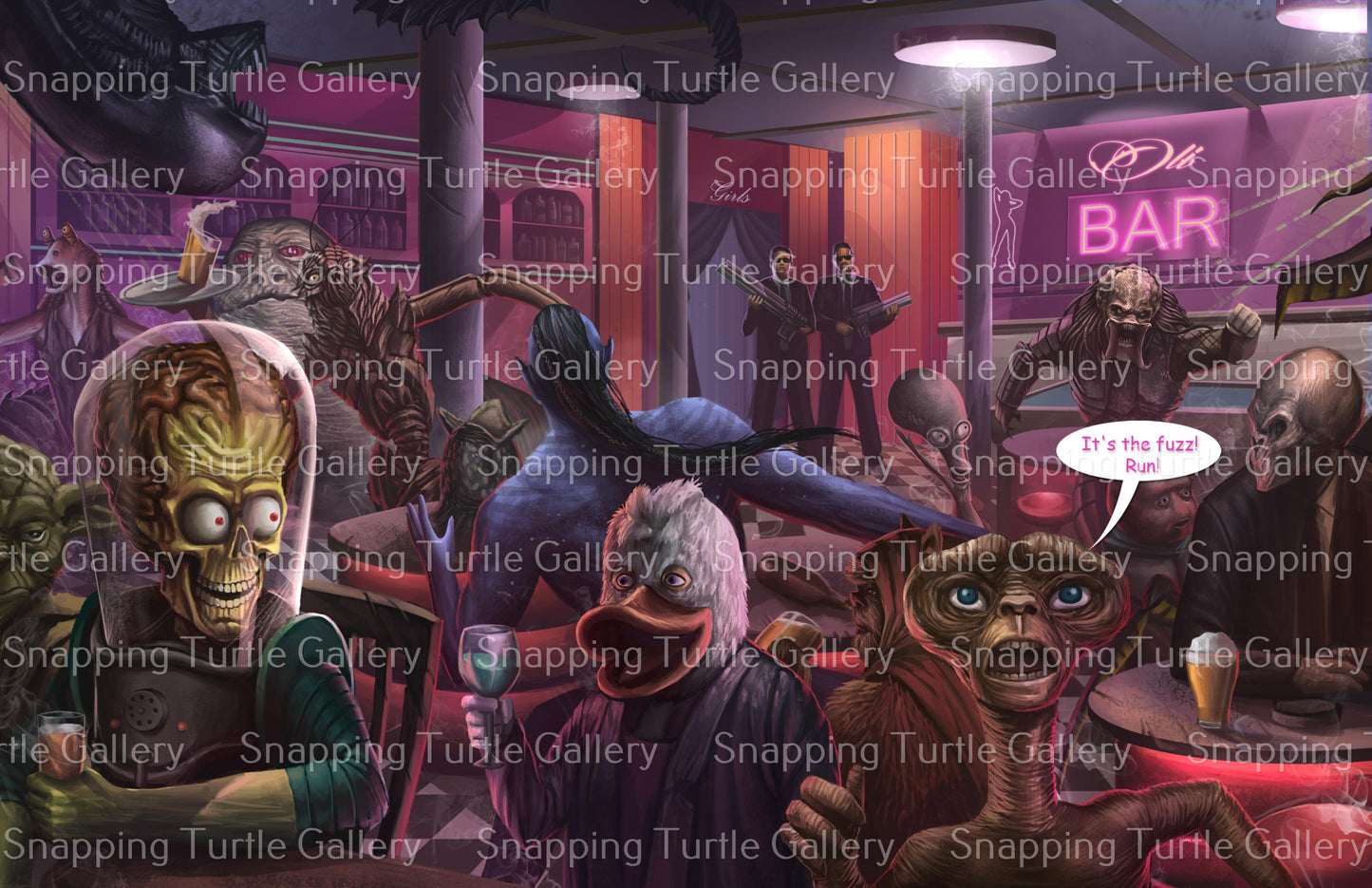 MIBVs ilegal aliens bar Snapping Turtle Gallery