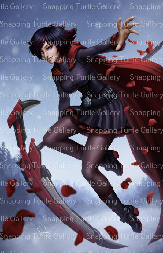 RWBY RUBY ROSE Snapping Turtle Gallery