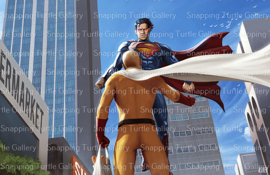 SAITAMA VS SUPERMAN Snapping Turtle Gallery