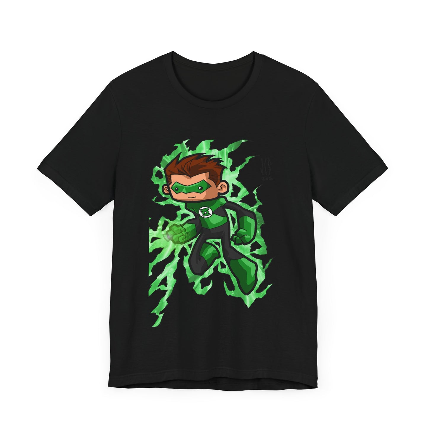 Green Lantern Chibi Art T-Shirt