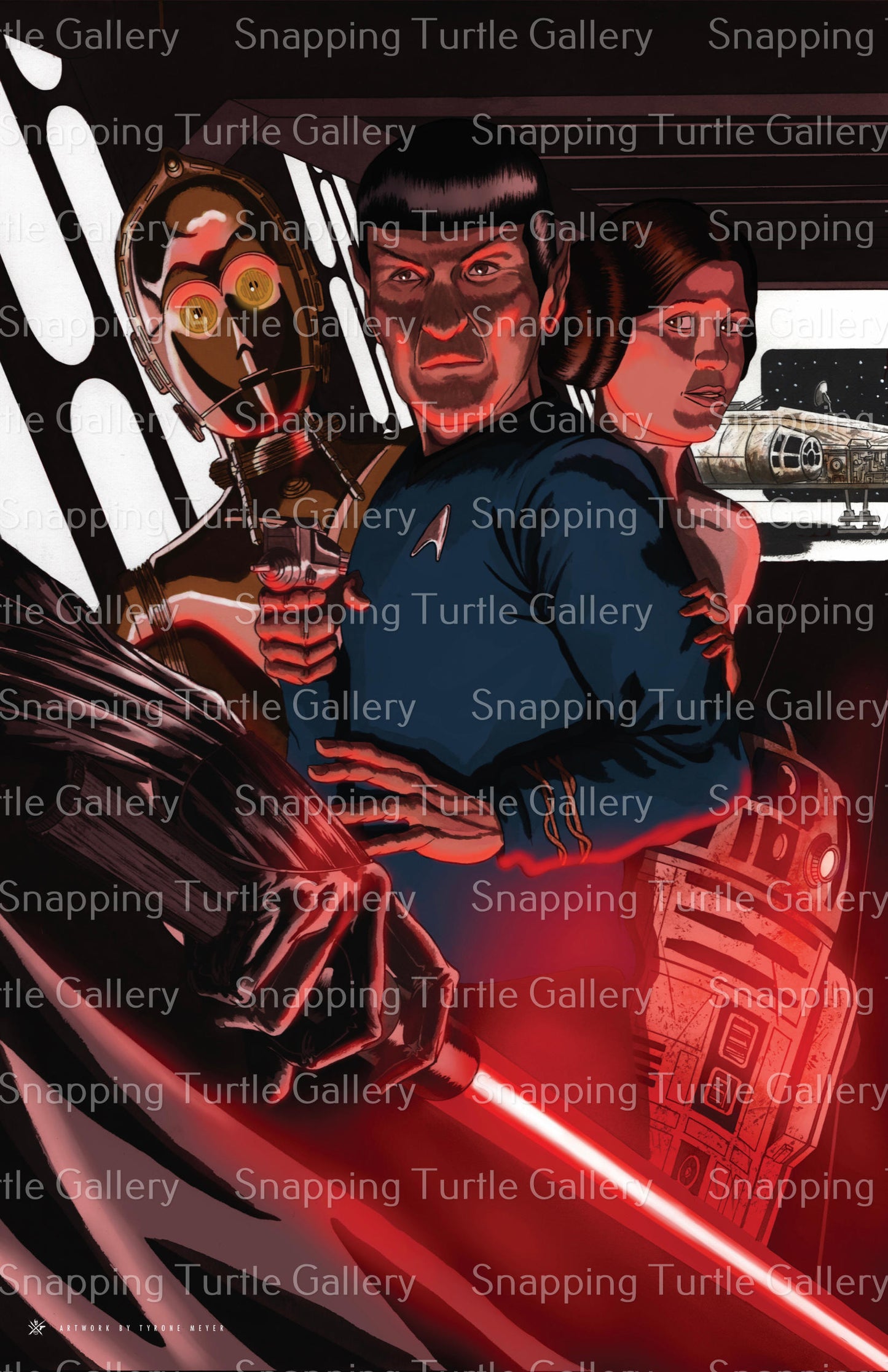 STAR WARS VS STAR TREK Snapping Turtle Gallery