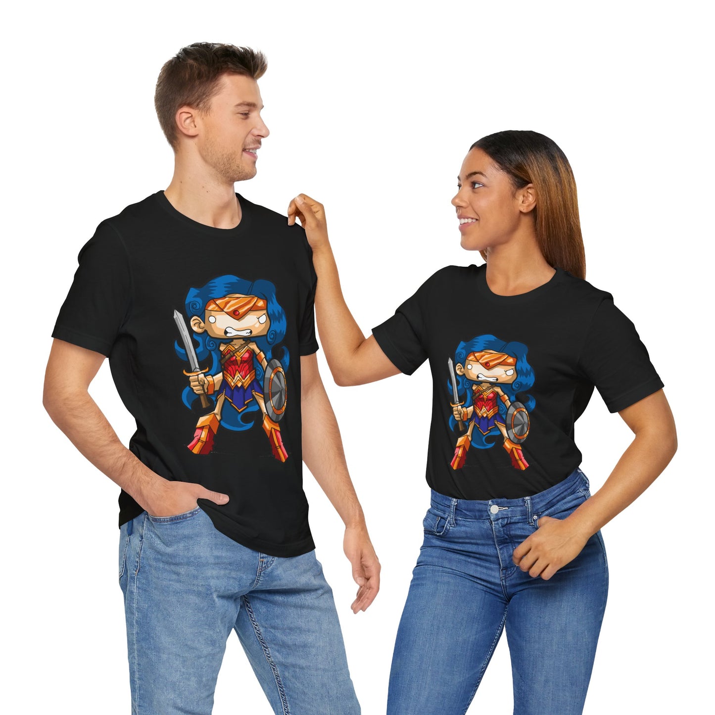 Wonder Woman Chibi Art T-Shirt