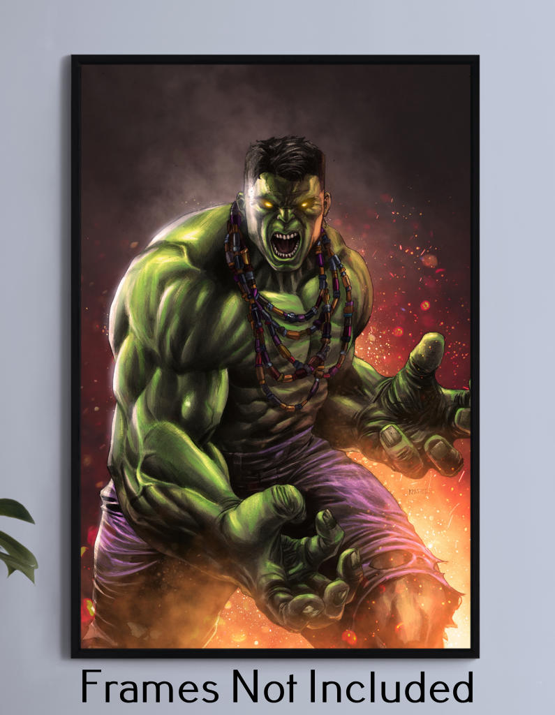 Ragnarok Hulk Wall Art