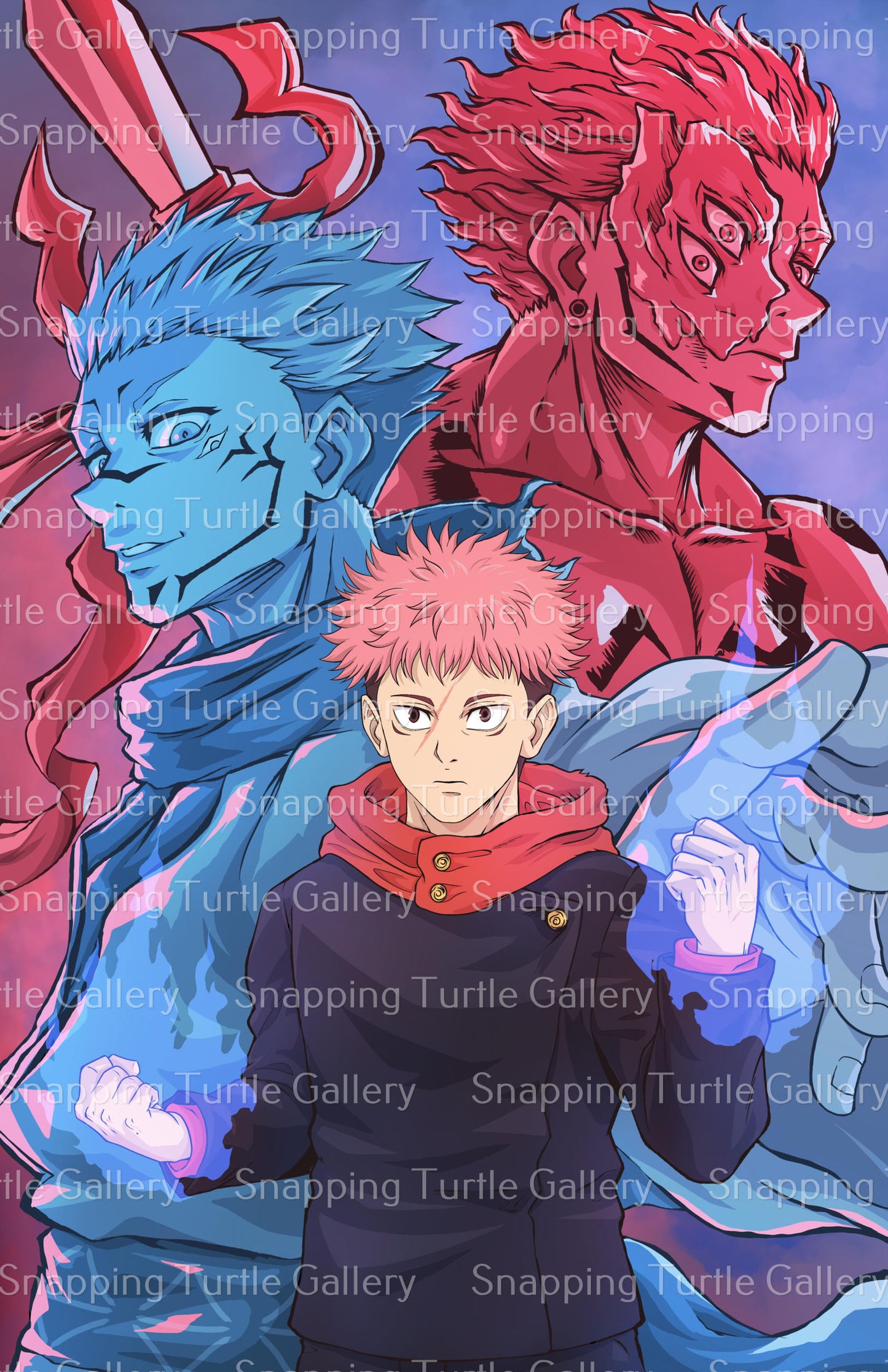 Jujitsu Kaisen Wall Art