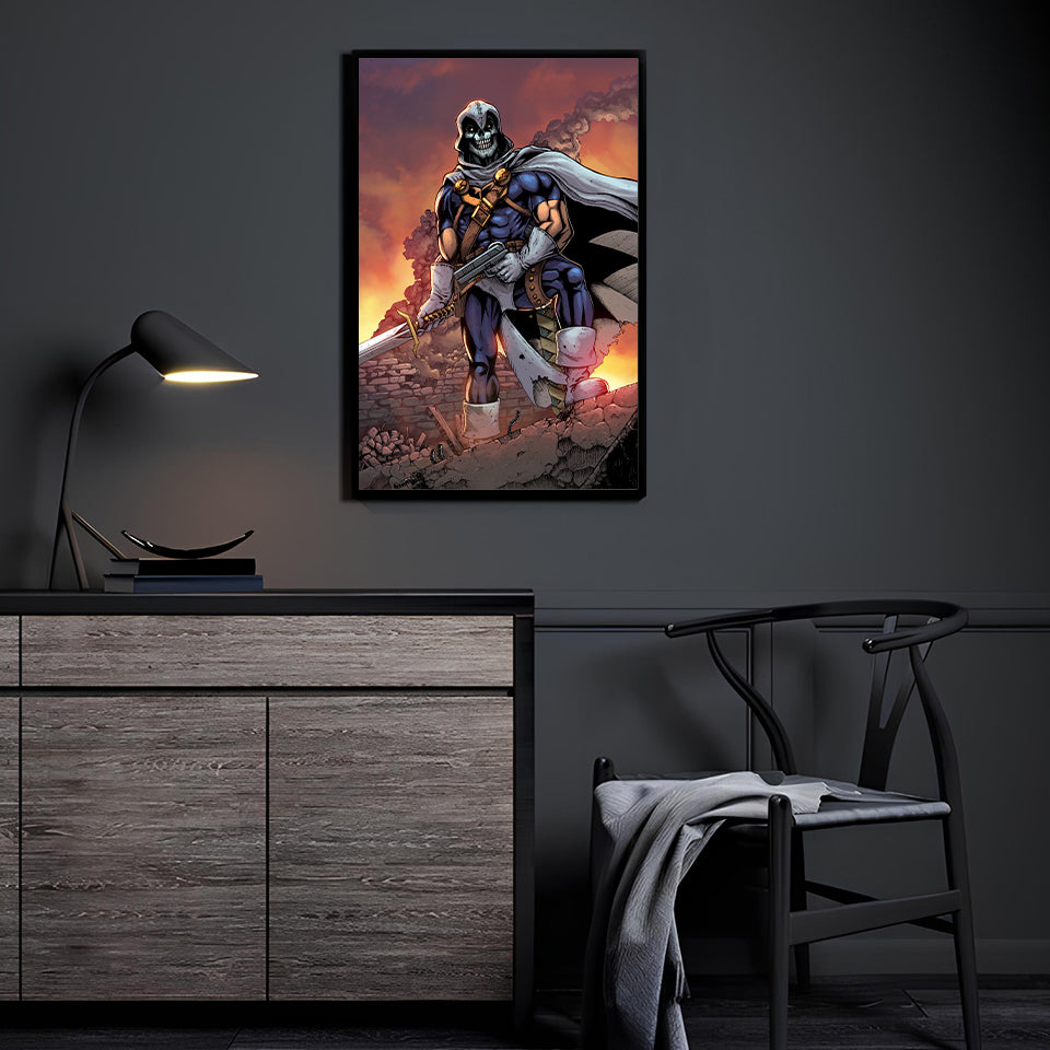 Shadow Strategist Wall Art Poster Print – Taskmaster Artwork by Piter Parker & Nestor Redulla Jr.