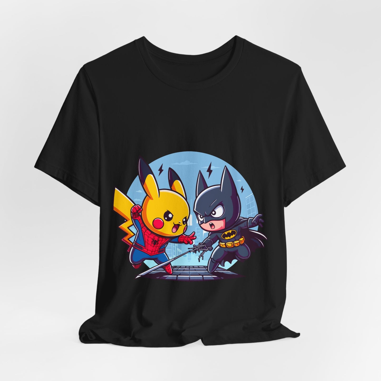 Anime Mashup Spider-Chu Vs Batchut-Shirt T-Shirt
