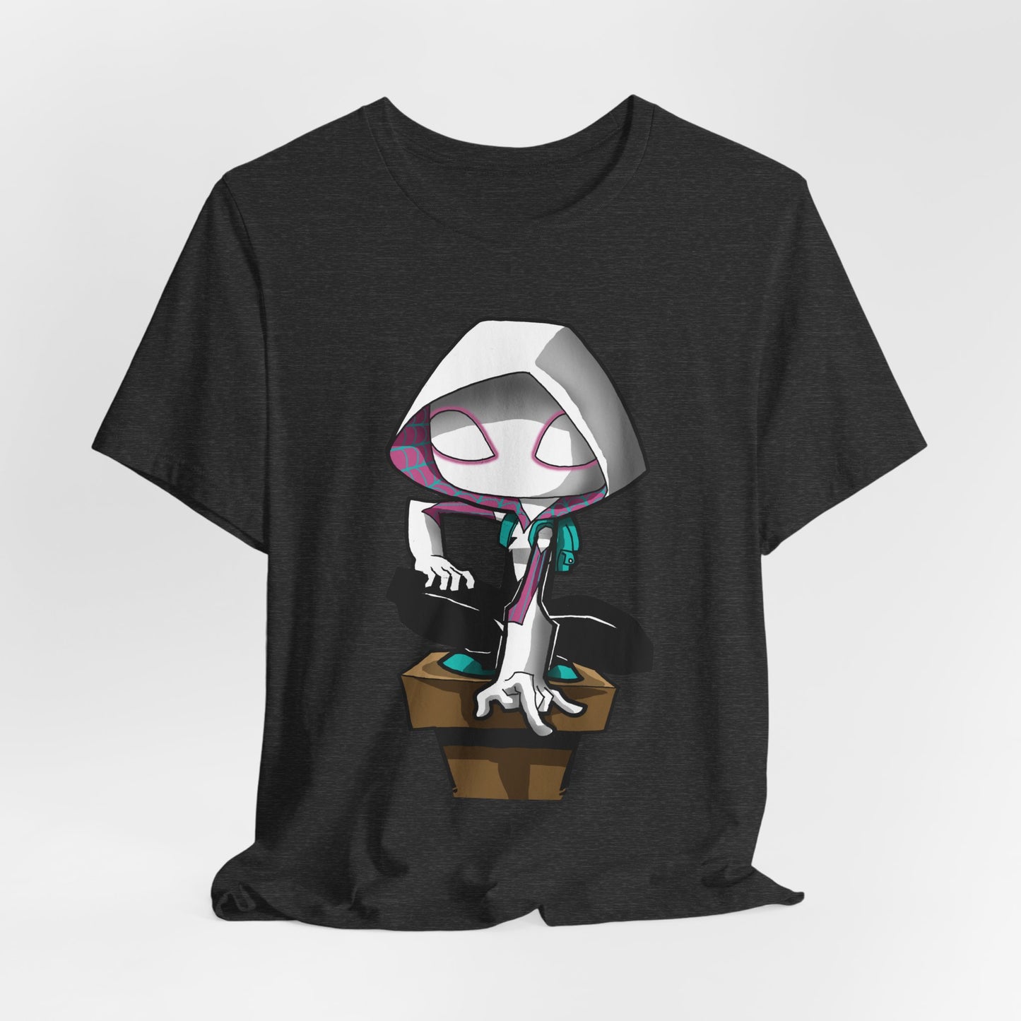 Spider-Gwen T-Shirt Cartoon Spider-Woman