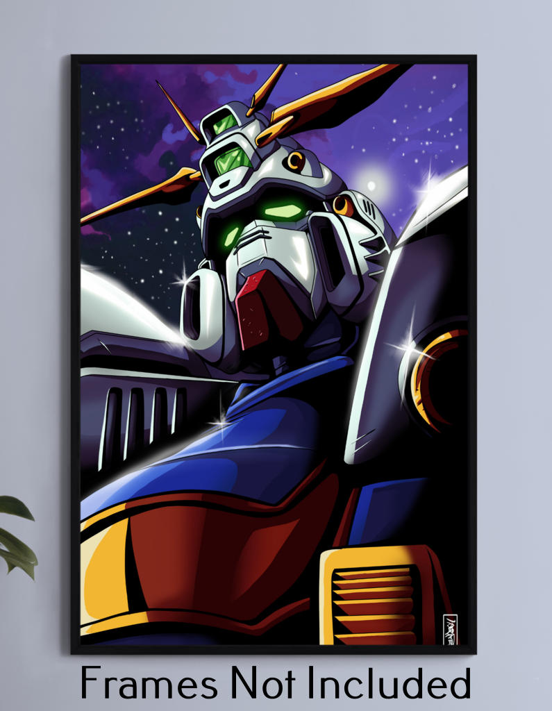 God Gundam Wall Art
