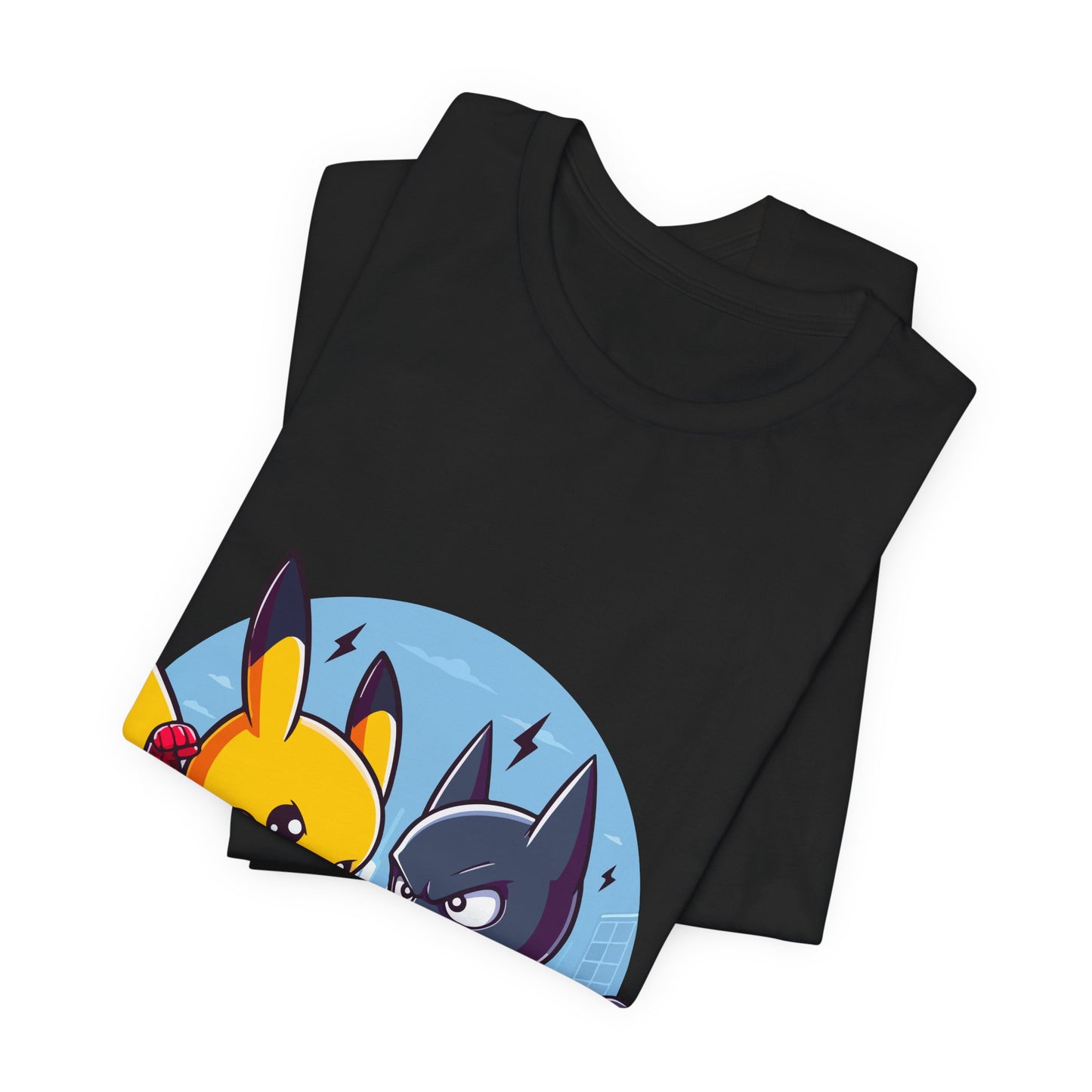 Anime Mashup Spider-Chu Vs Batchut-Shirt T-Shirt
