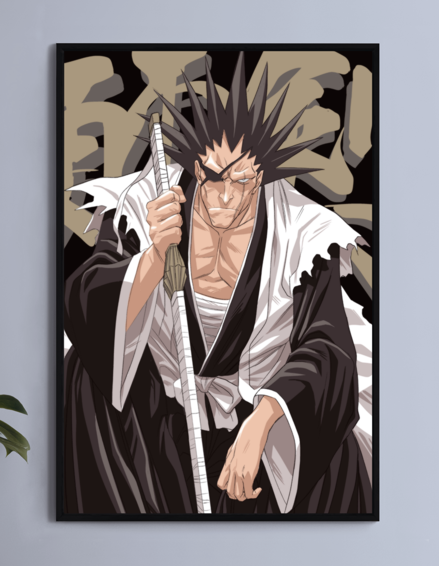 Kenpachi Zeraki Wall Art