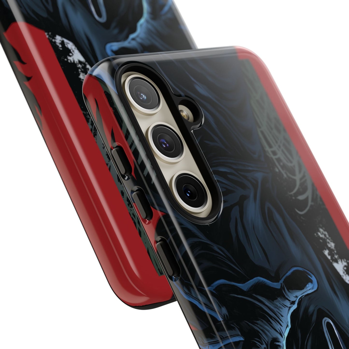 Scream Phone Case, Halloween, Tough Phone Cover Iphone 15 Pro Max, 14 Plus, 13, 12, 11 & Samsung S24, S23, Pixel 8 Pro, Horror Case