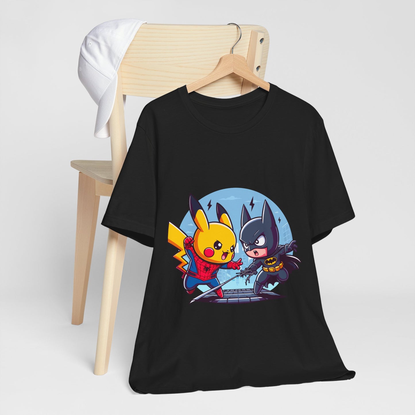 Anime Mashup Spider-Chu Vs Batchut-Shirt T-Shirt