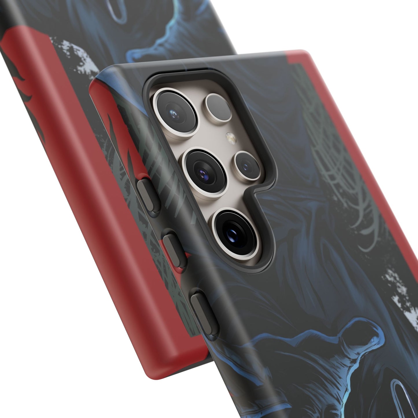 Scream Phone Case, Halloween, Tough Phone Cover Iphone 15 Pro Max, 14 Plus, 13, 12, 11 & Samsung S24, S23, Pixel 8 Pro, Horror Case