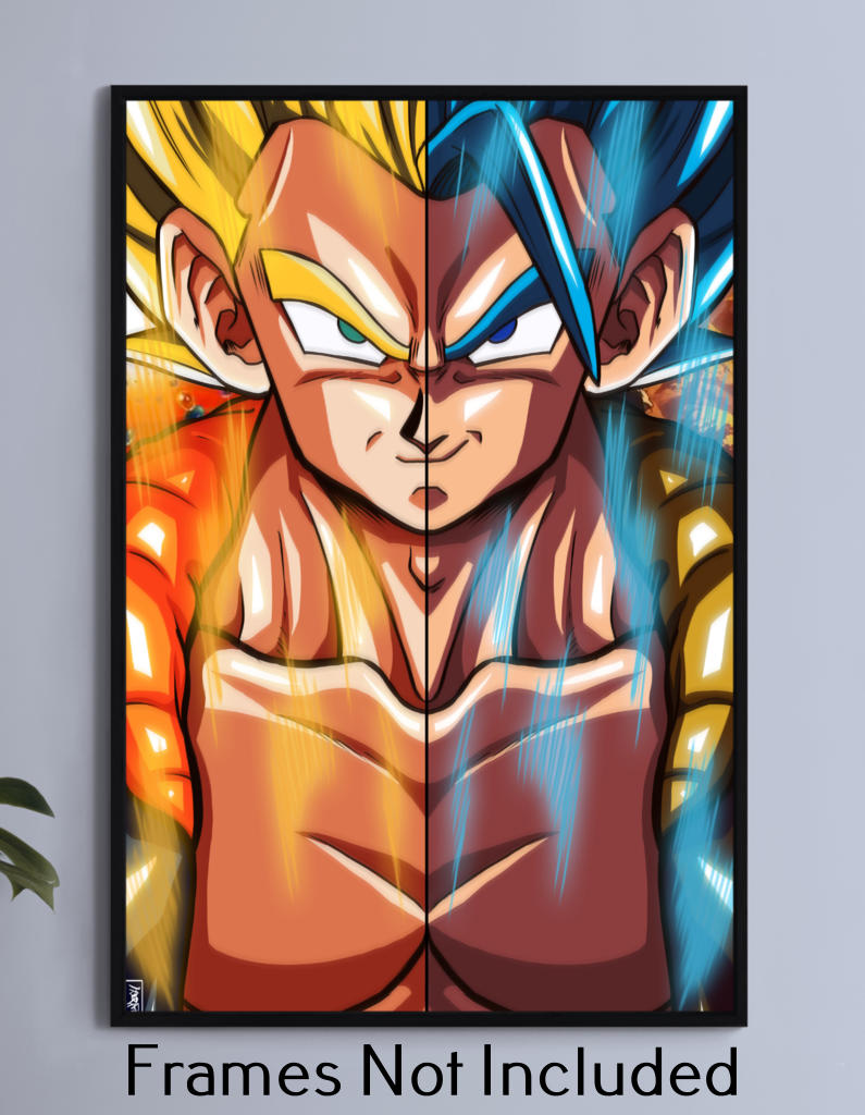 Gogeta Wall Art