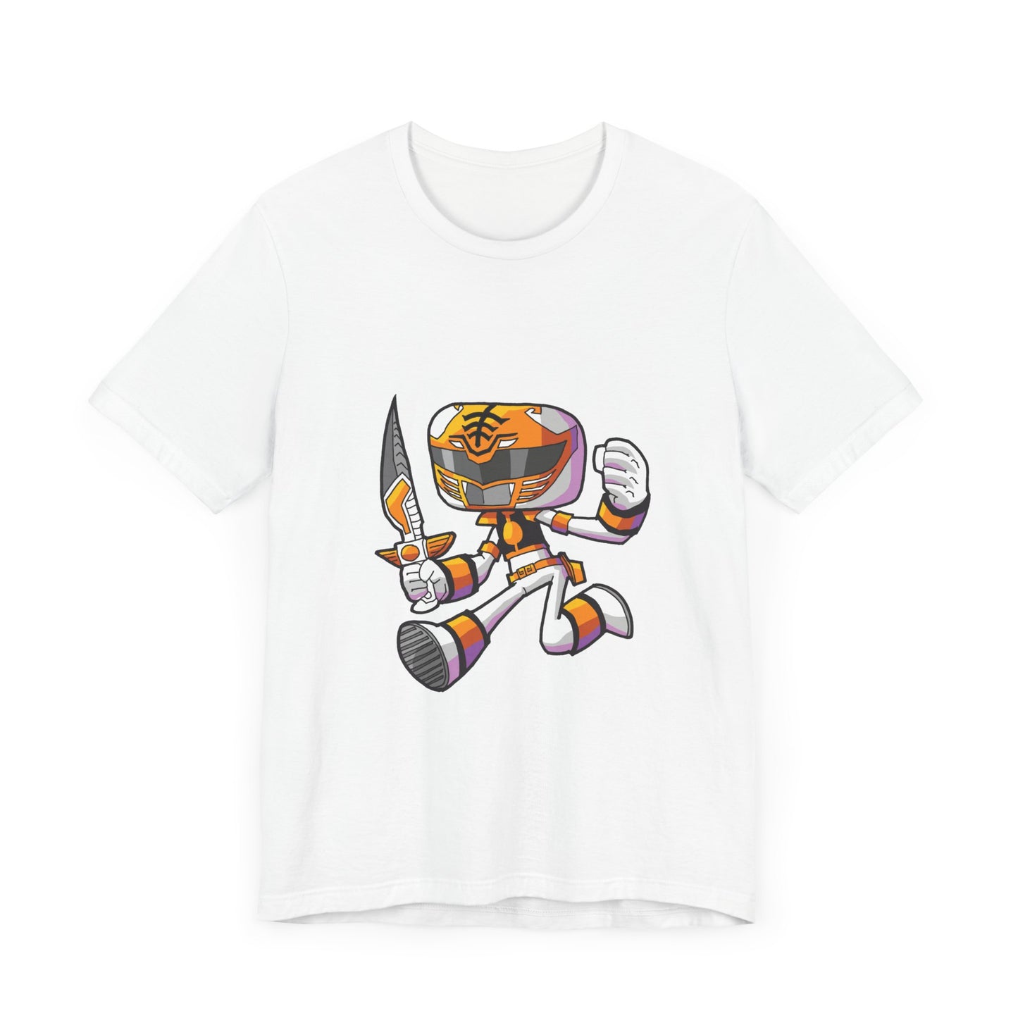 White Ranger Chibi T-Shirt