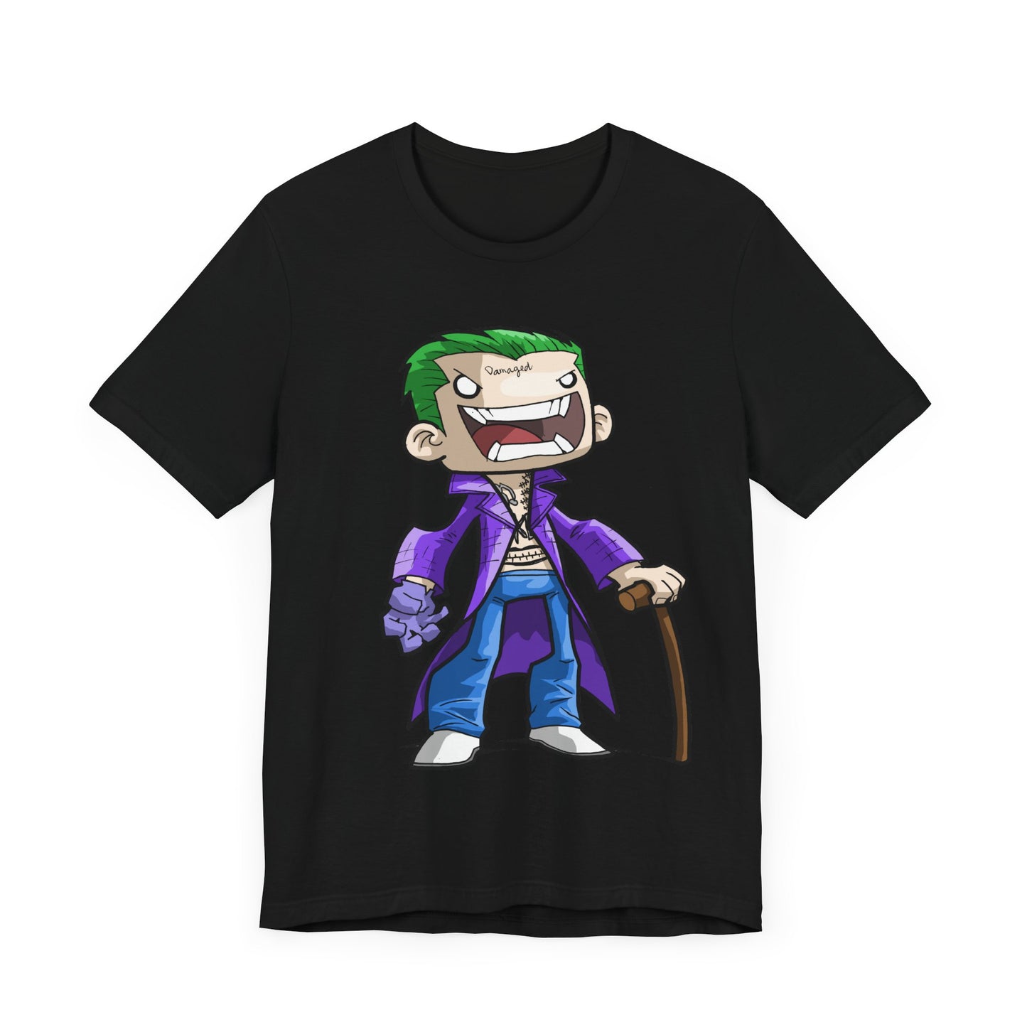 The Joker T-Shirt Cartoon Chibi Style