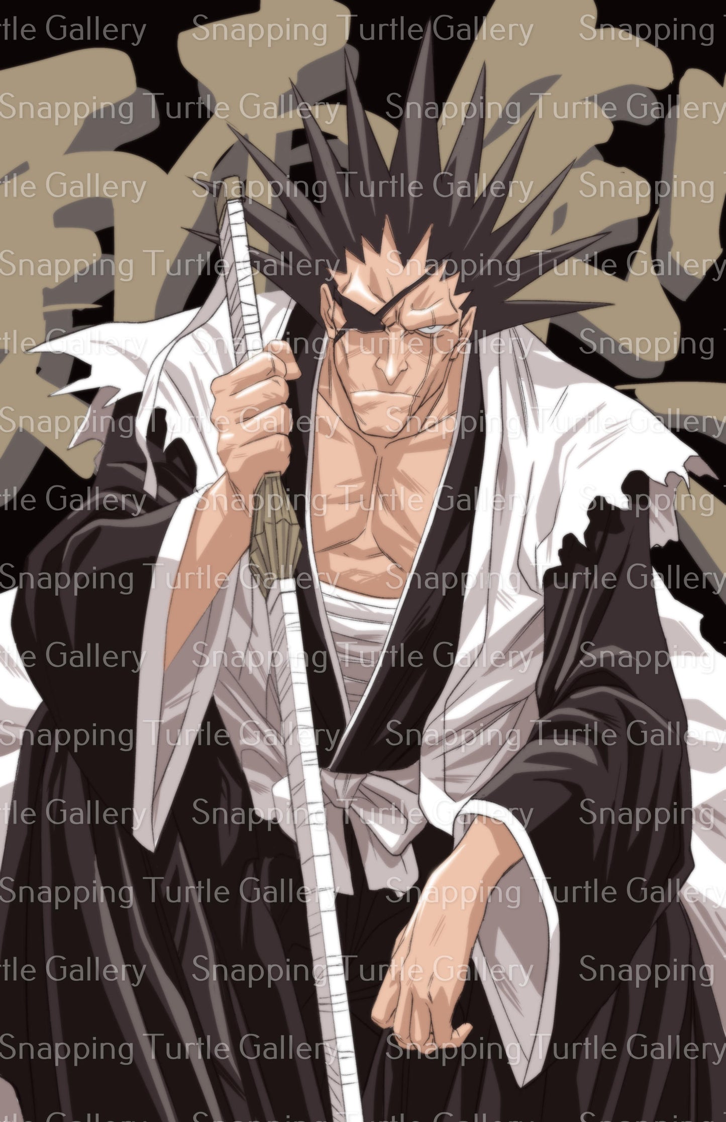 Kenpachi Zeraki Wall Art