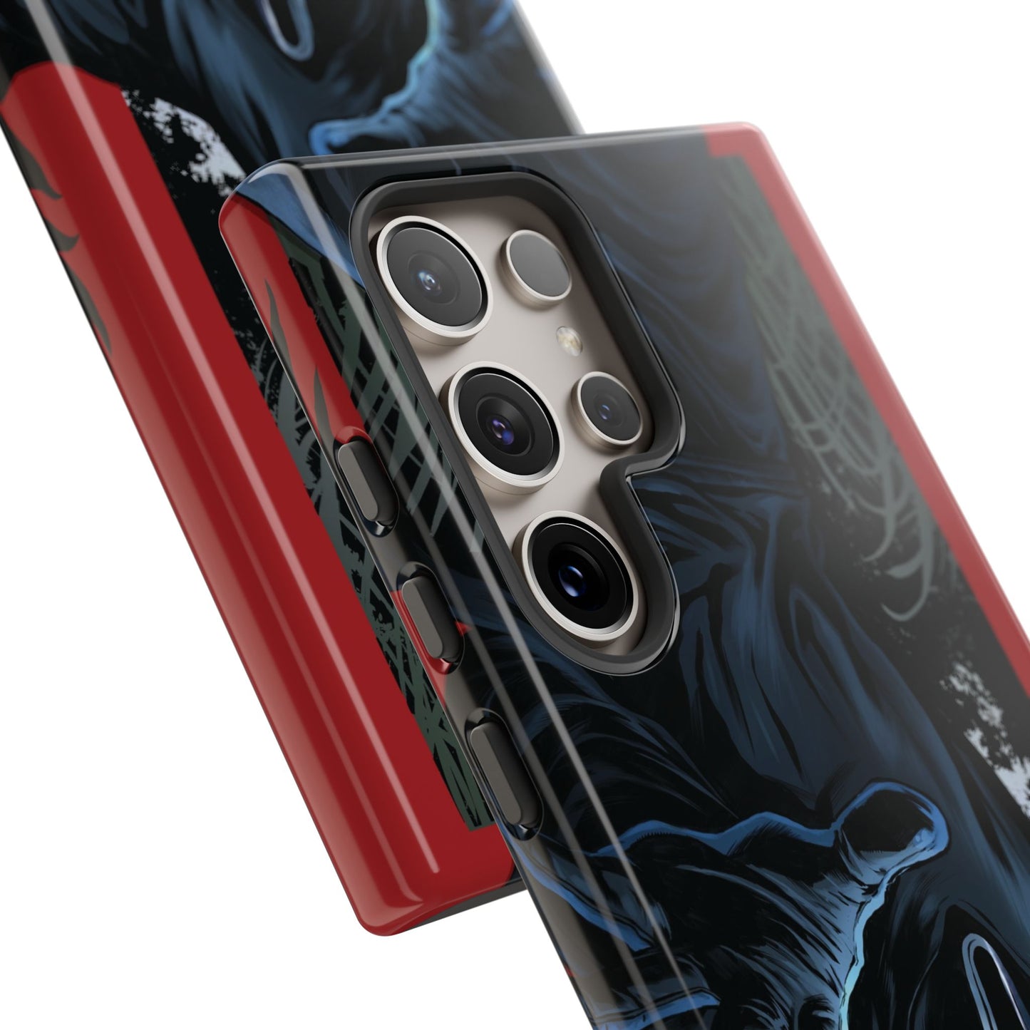 Scream Phone Case, Halloween, Tough Phone Cover Iphone 15 Pro Max, 14 Plus, 13, 12, 11 & Samsung S24, S23, Pixel 8 Pro, Horror Case