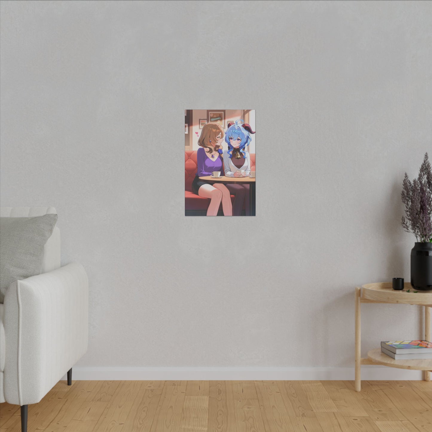 Lisa and Ganyu Wall Art