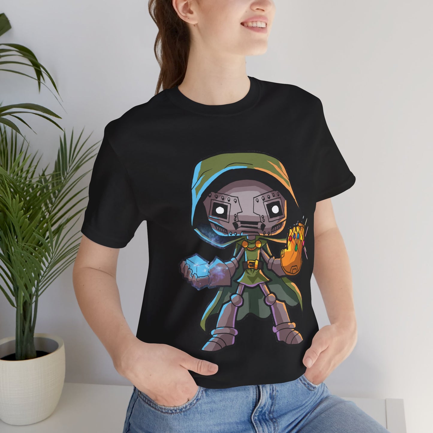 Dr Doom Infinity Stones And Tesseract T-Shirt